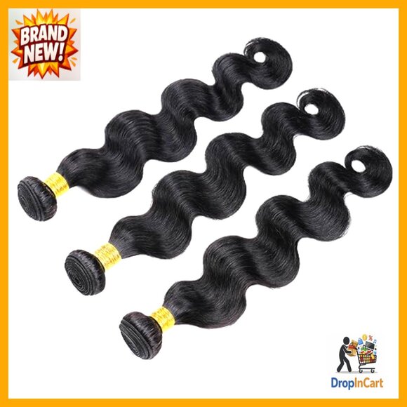 Body Wave Virgin Hair Extensions Unprocessed Weft 3 Bundles 14 16 18 Inches main image 4